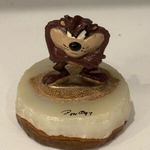Warner Bros. Taz Brown and Gold Sculpture by Ron Lee signed 110/1500
